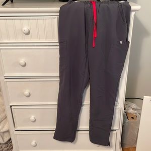 Figs small charcoal pants